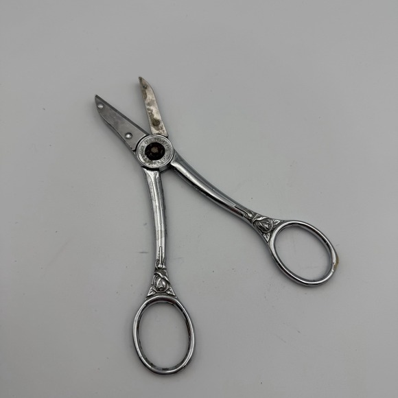 Other - Vintage Wiss Usa no. FH4 Flower Shears Chrome Plated Fancy‎ Handles